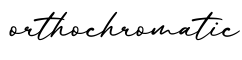 单词orthochromatic书写