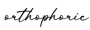 单词orthophoric书写
