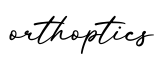 单词orthoptics书写
