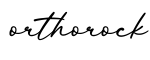 单词orthorock书写