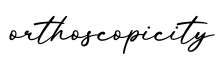 单词orthoscopicity书写
