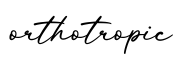 单词orthotropic书写