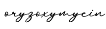 单词oryzoxymycin书写