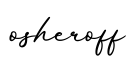 单词osheroff书写