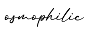 单词osmophilic书写