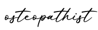 单词osteopathist书写