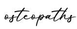单词osteopaths书写
