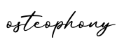 单词osteophony书写