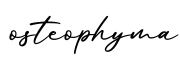 单词osteophyma书写