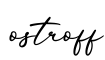 单词ostroff书写