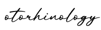 单词otorhinology书写