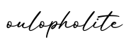 单词oulopholite书写