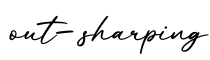 单词out-sharping书写