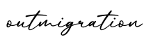 单词outmigration书写