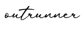单词outrunner书写