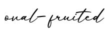 单词oval-fruited书写