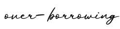 单词over-borrowing书写