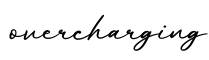单词overcharging书写