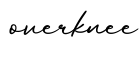 单词overknee书写