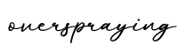 单词overspraying书写