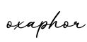 单词oxaphor书写