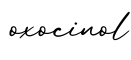 单词oxocinol书写
