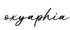 单词oxyaphia书写