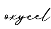 单词oxycel书写
