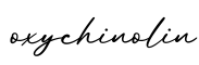 单词oxychinolin书写