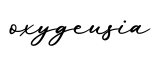 单词oxygeusia书写