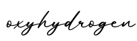 单词oxyhydrogen书写