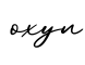 单词oxyn书写