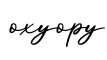 单词oxyopy书写