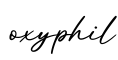 单词oxyphil书写
