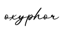 单词oxyphor书写