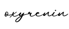 单词oxyrenin书写