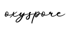 单词oxyspore书写