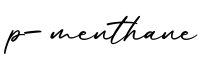 单词p-menthane书写