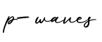 单词p-waves书写