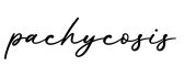 单词pachycosis书写