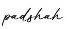 单词padshah书写