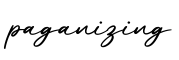 单词paganizing书写