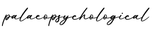 单词palaeopsychological书写