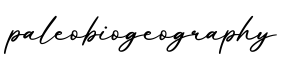 单词paleobiogeography书写