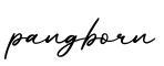 单词pangborn书写
