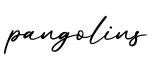单词pangolins书写
