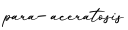 单词para-aceratosis书写