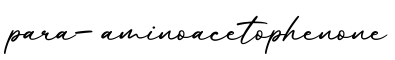 单词para-aminoacetophenone书写