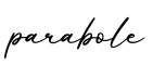 单词parabole书写