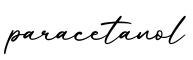单词paracetanol书写